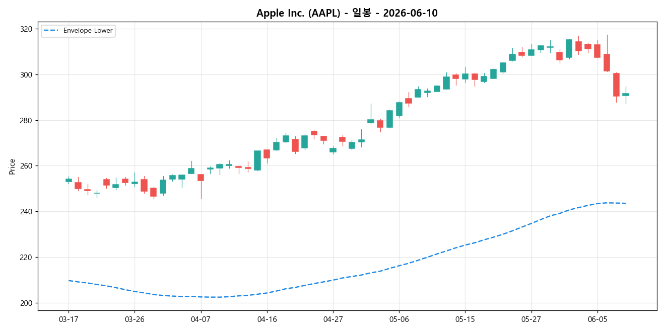 Apple Inc. 일봉 차트