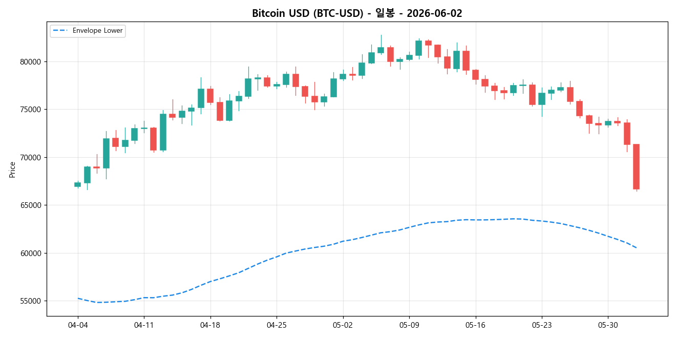 Bitcoin USD 일봉 차트