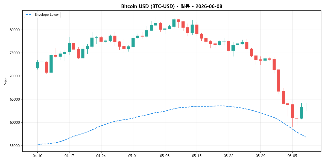 Bitcoin USD 일봉 차트