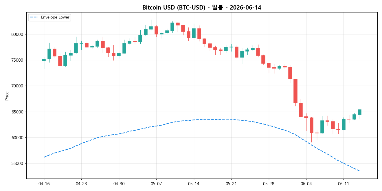 Bitcoin USD 일봉 차트