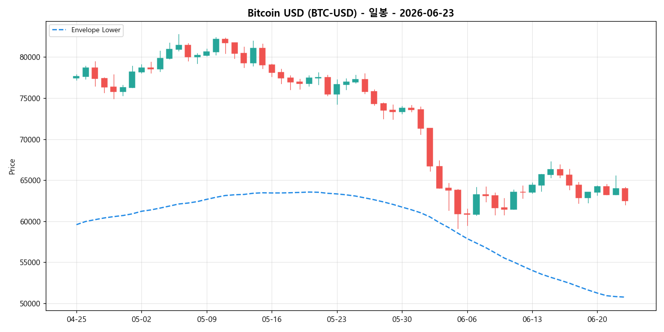 Bitcoin USD 일봉 차트