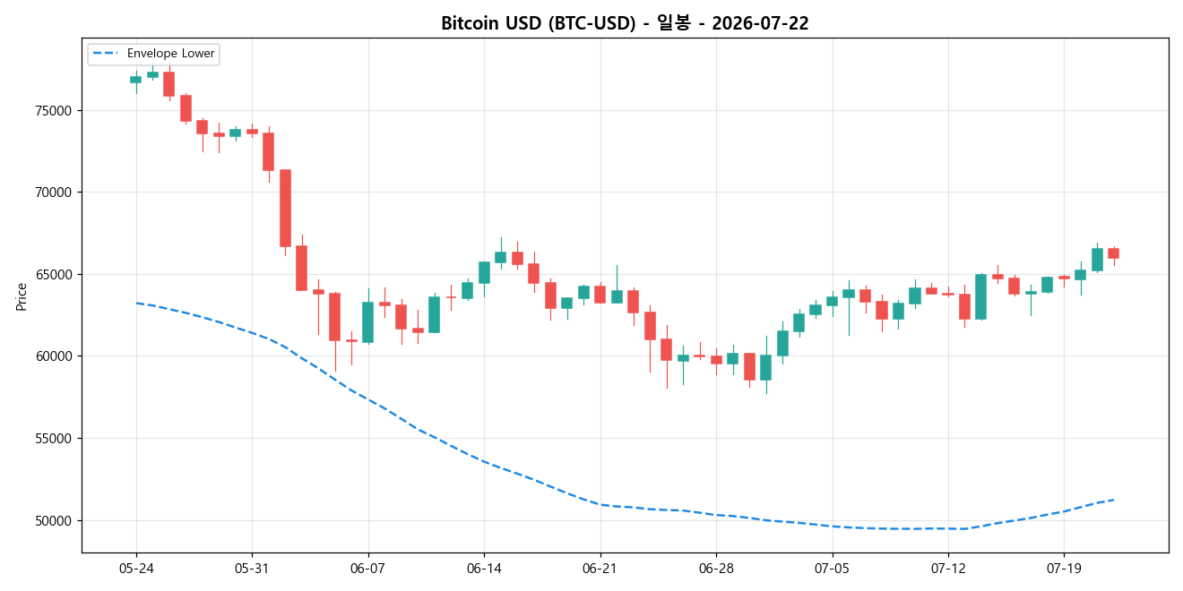 Bitcoin USD 일봉 차트