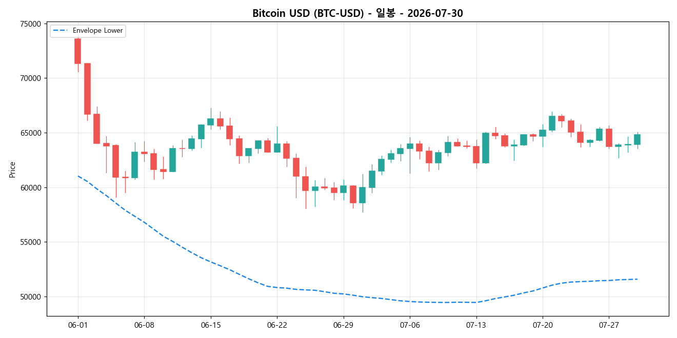 Bitcoin USD 일봉 차트