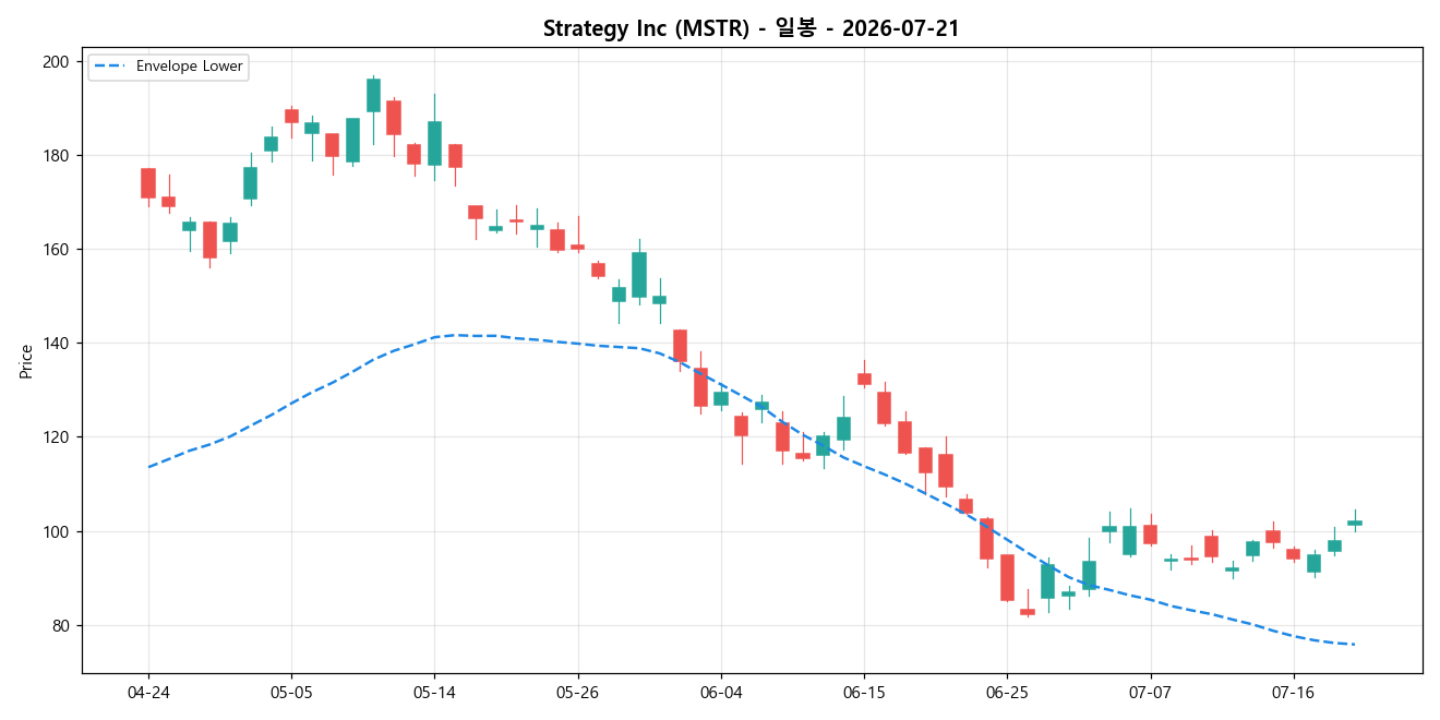 Strategy Inc 일봉 차트