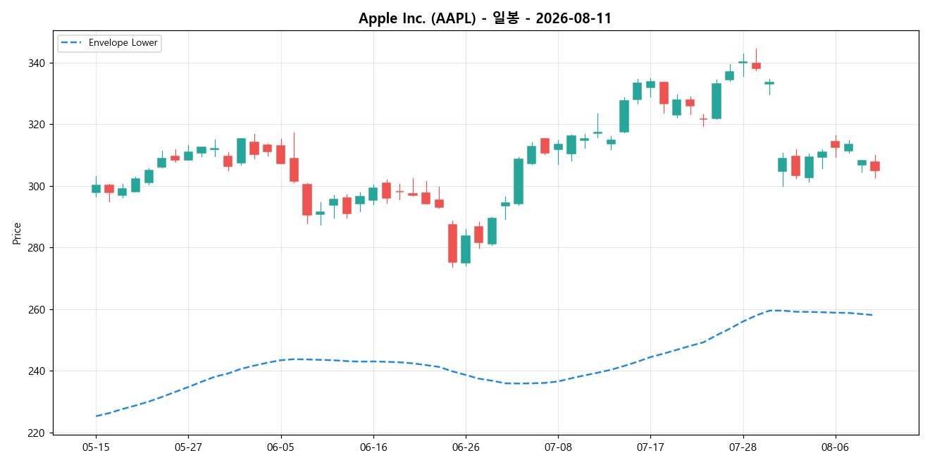 Apple Inc. 일봉 차트