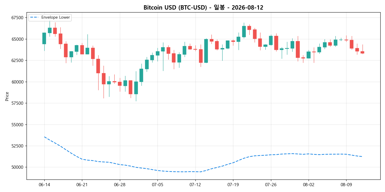 Bitcoin USD 일봉 차트