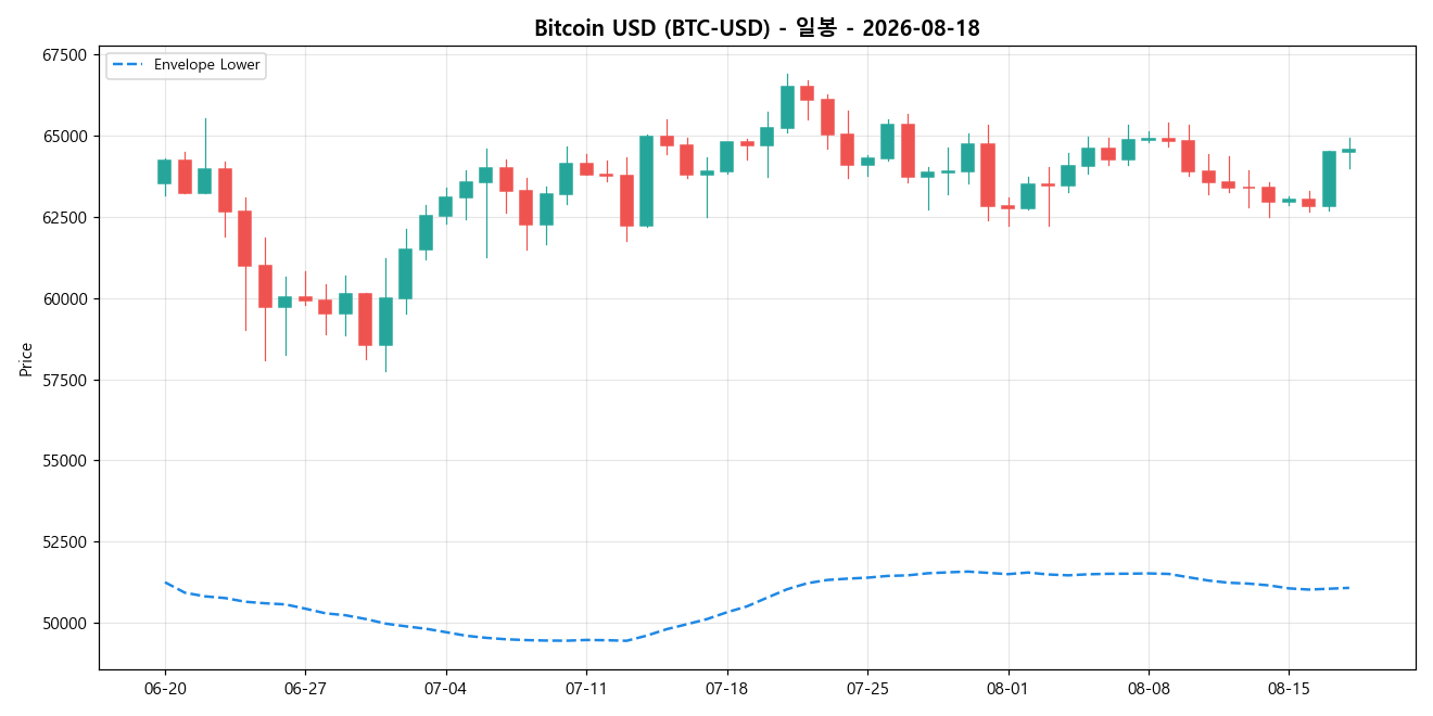 Bitcoin USD 일봉 차트