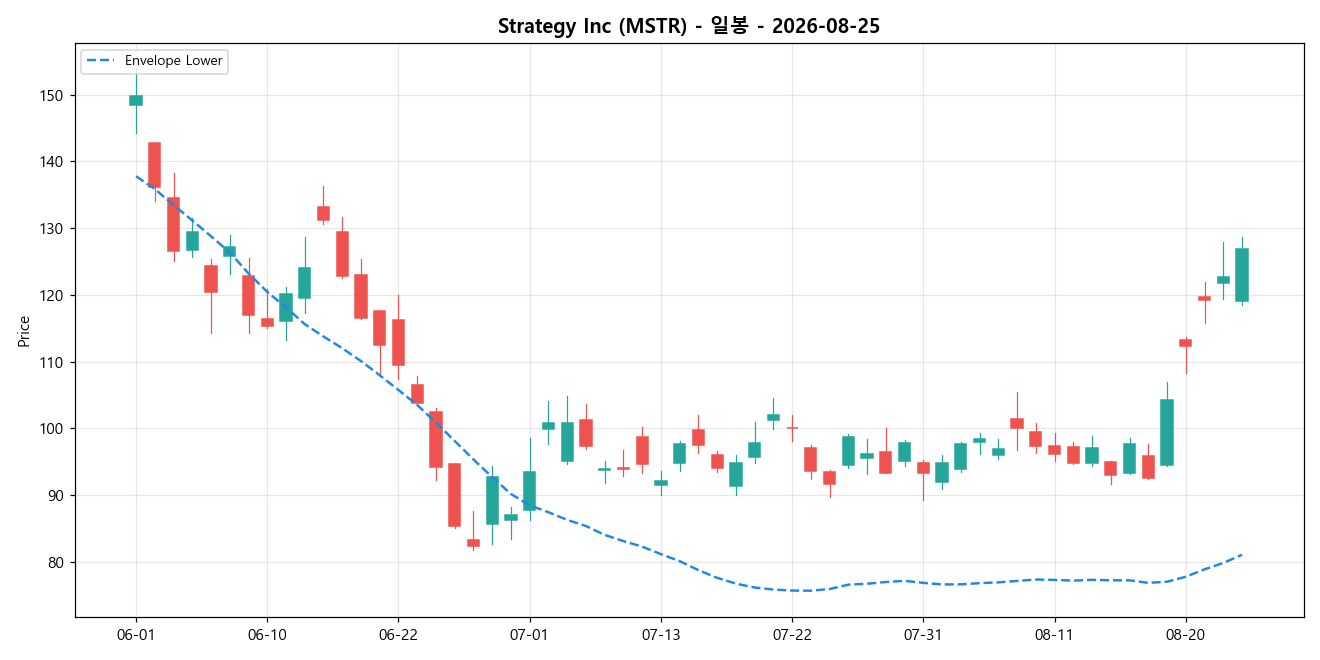 Strategy Inc 일봉 차트