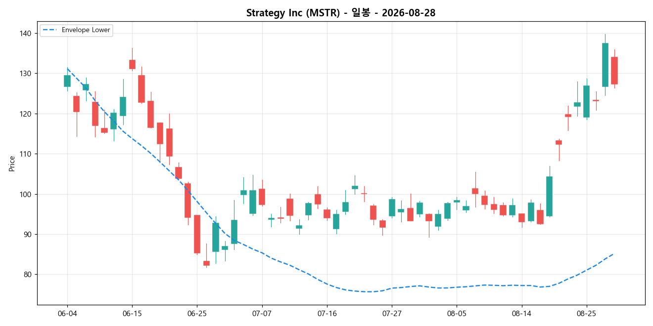 Strategy Inc 일봉 차트