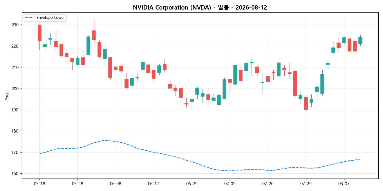 NVIDIA Corporation 일봉 차트