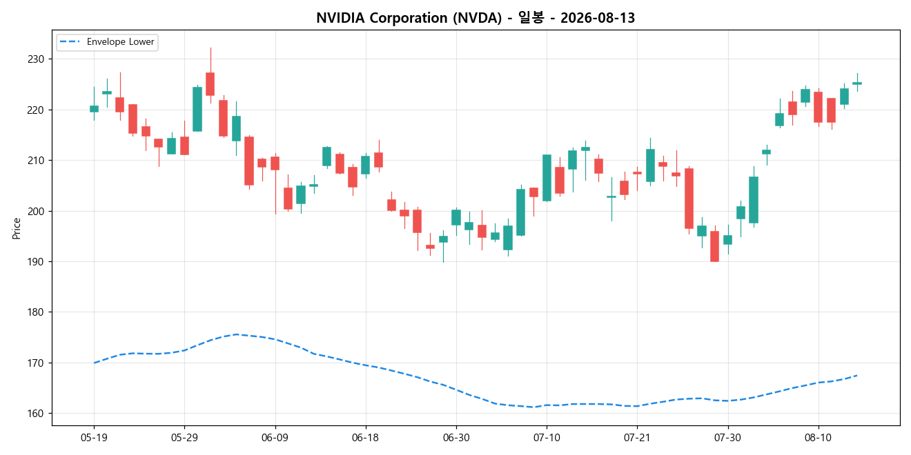 NVIDIA Corporation 일봉 차트