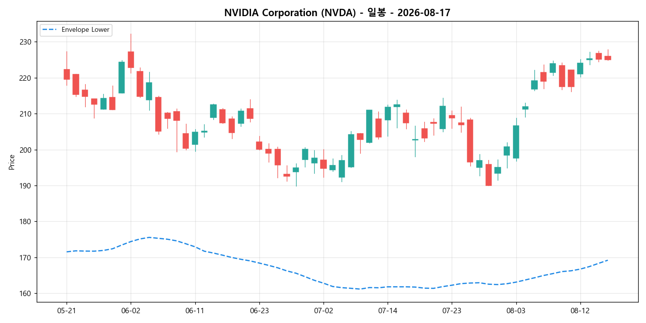 NVIDIA Corporation 일봉 차트