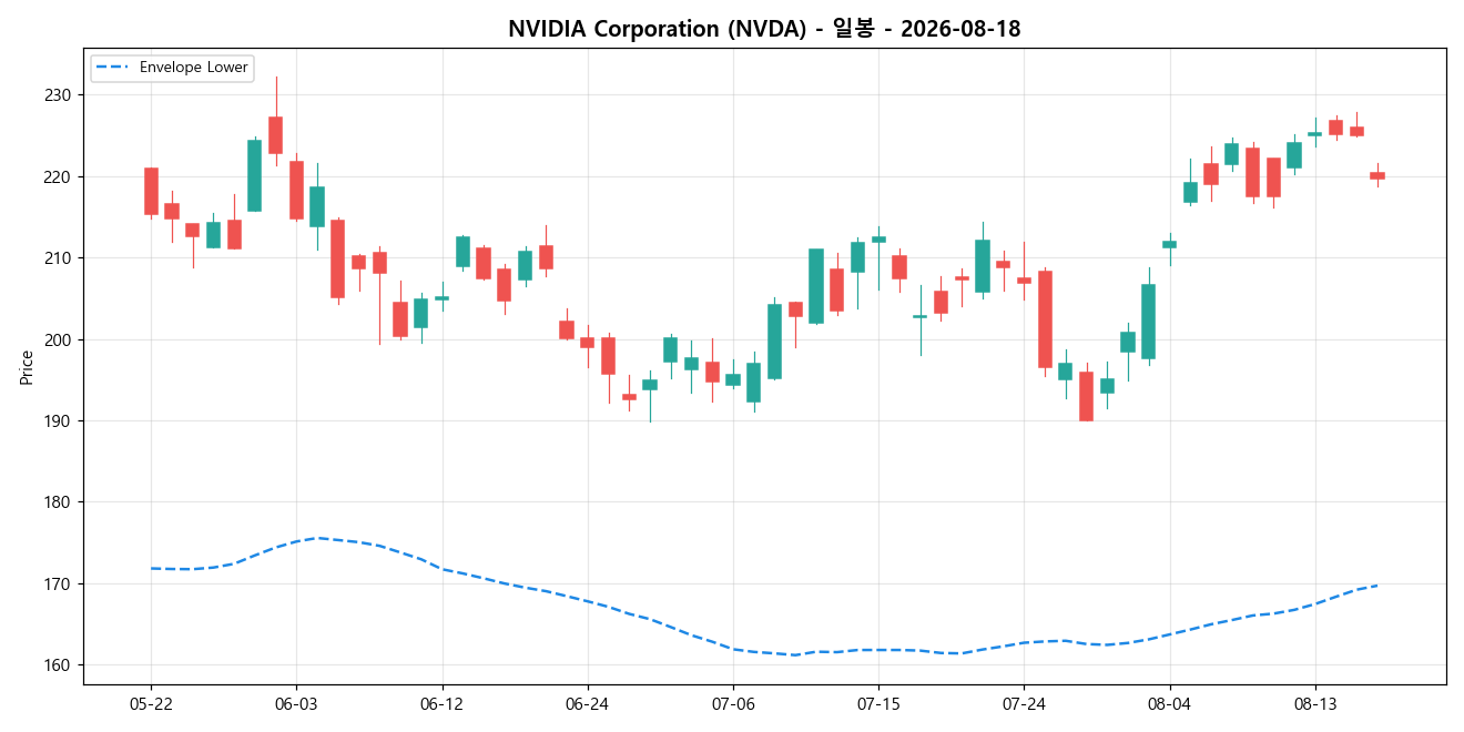 NVIDIA Corporation 일봉 차트
