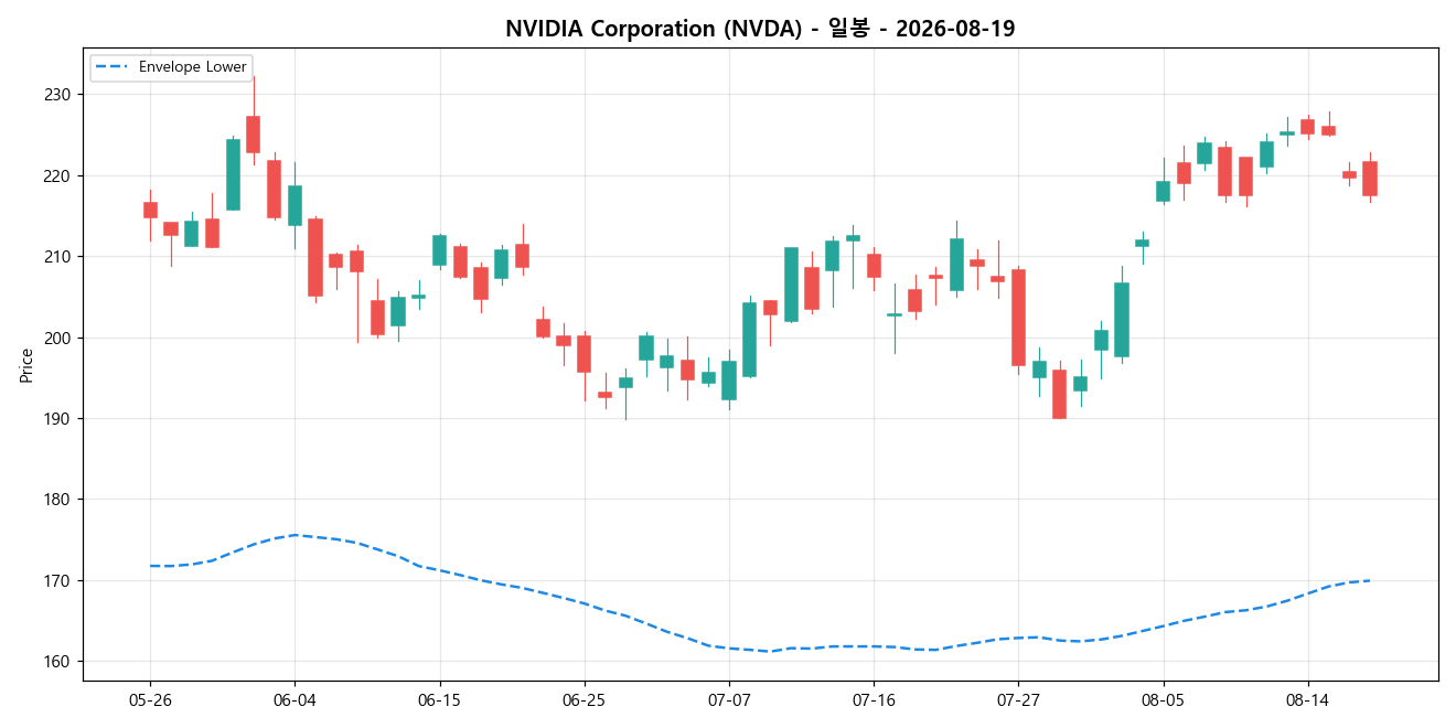 NVIDIA Corporation 일봉 차트