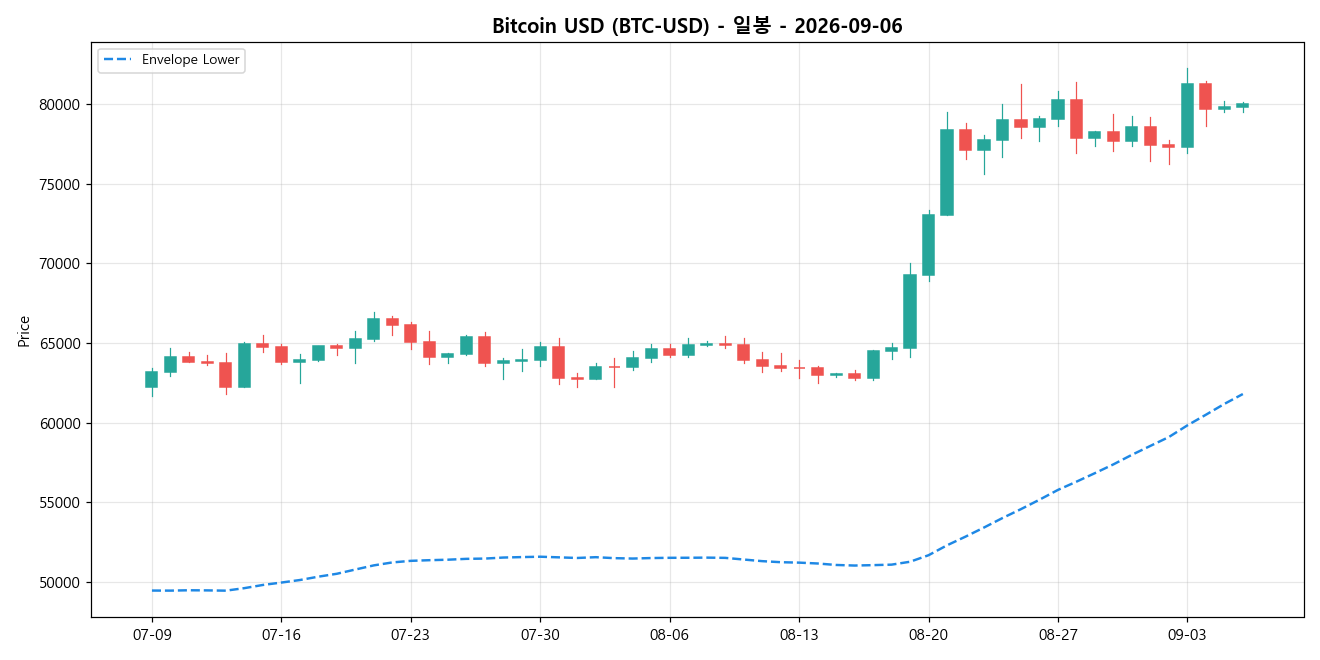 Bitcoin USD 일봉 차트