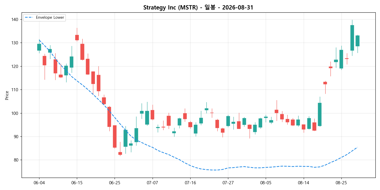 Strategy Inc 일봉 차트