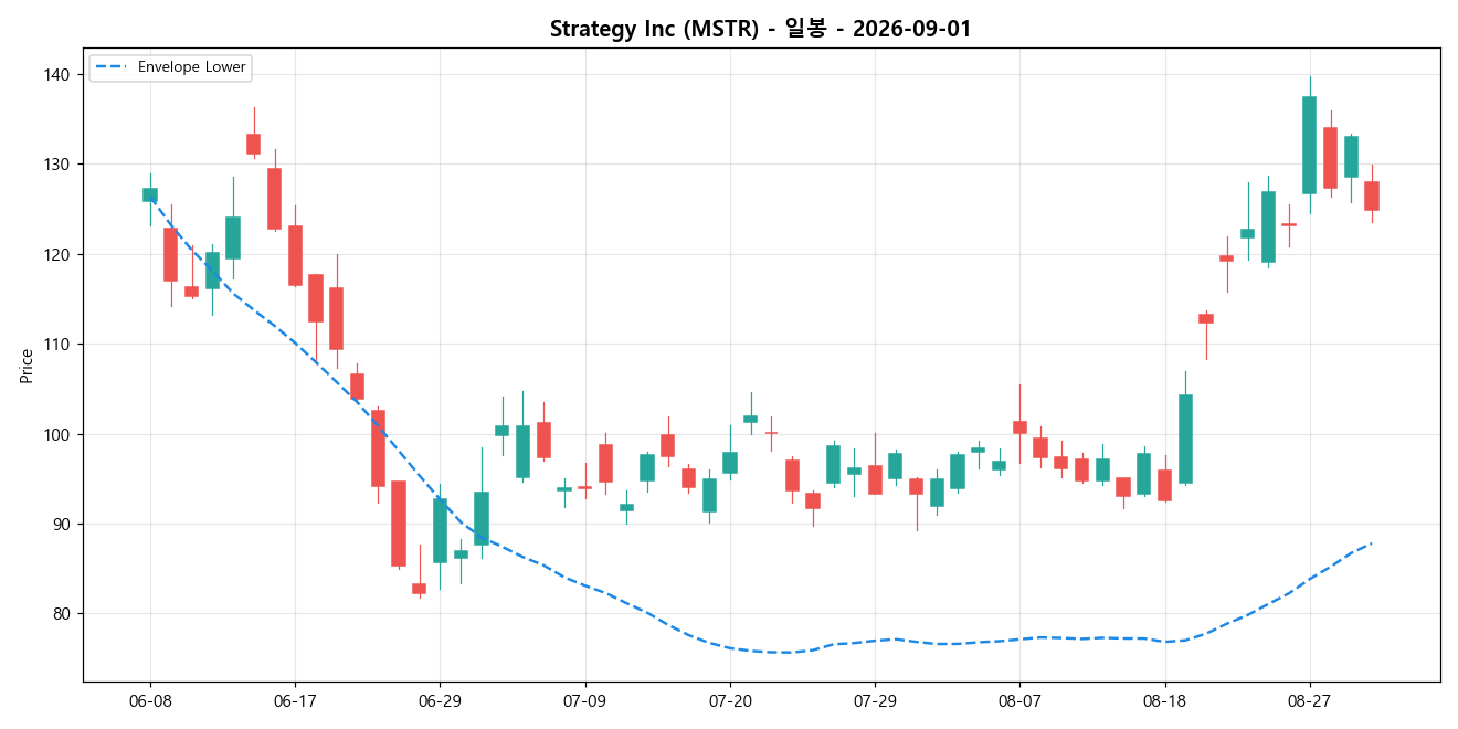 Strategy Inc 일봉 차트
