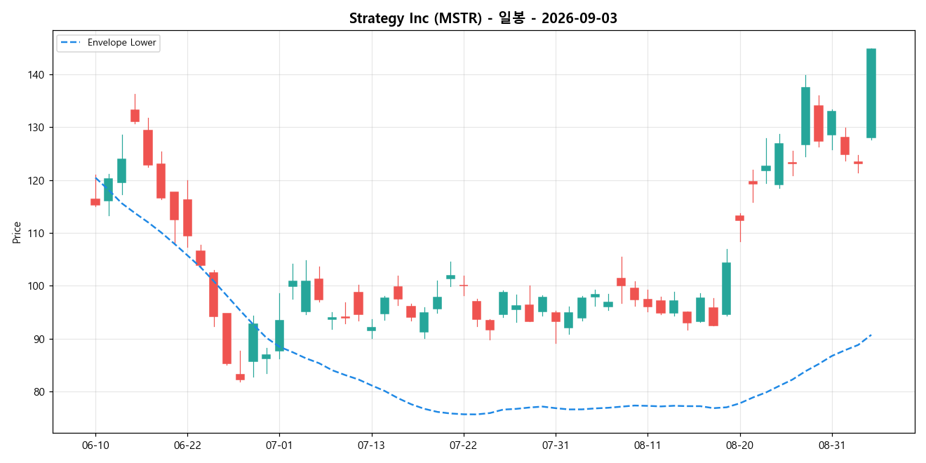 Strategy Inc 일봉 차트