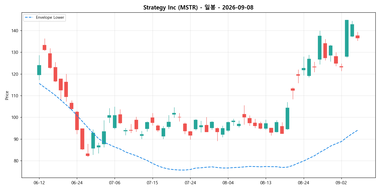 Strategy Inc 일봉 차트