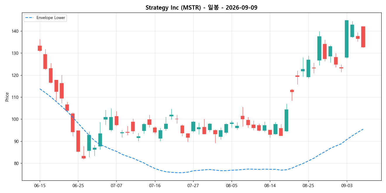 Strategy Inc 일봉 차트