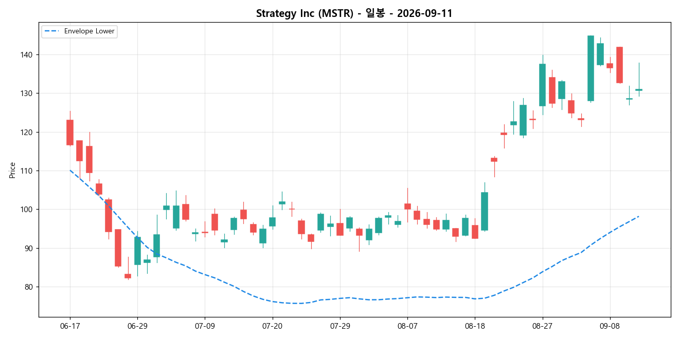 Strategy Inc 일봉 차트