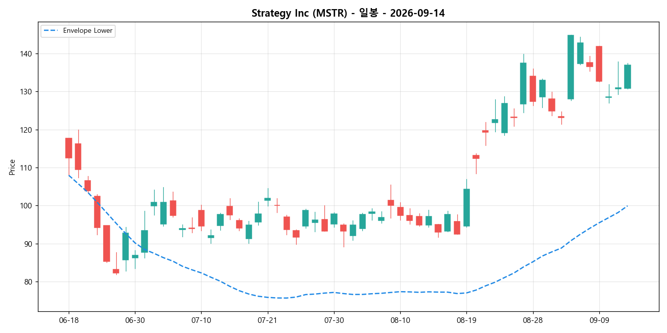 Strategy Inc 일봉 차트