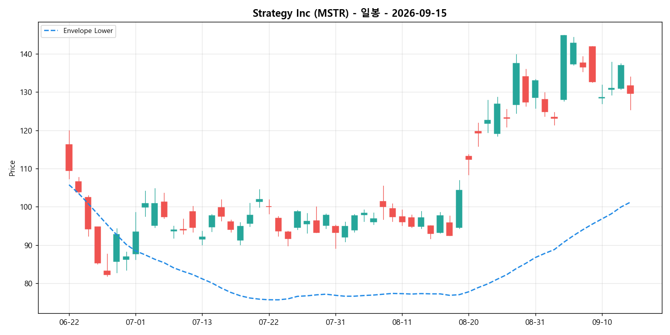 Strategy Inc 일봉 차트