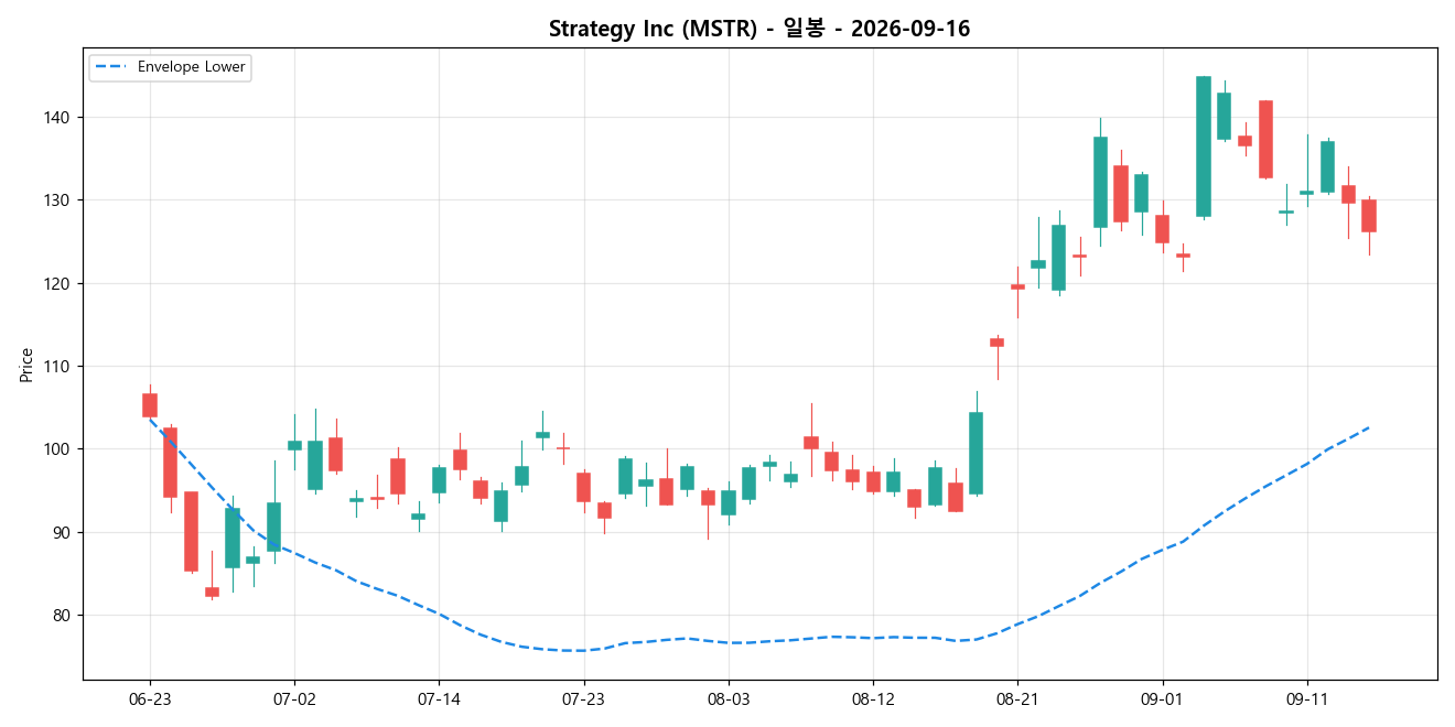 Strategy Inc 일봉 차트
