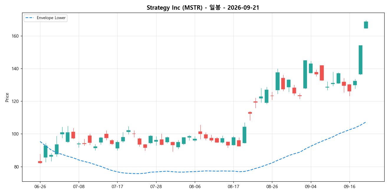 Strategy Inc 일봉 차트