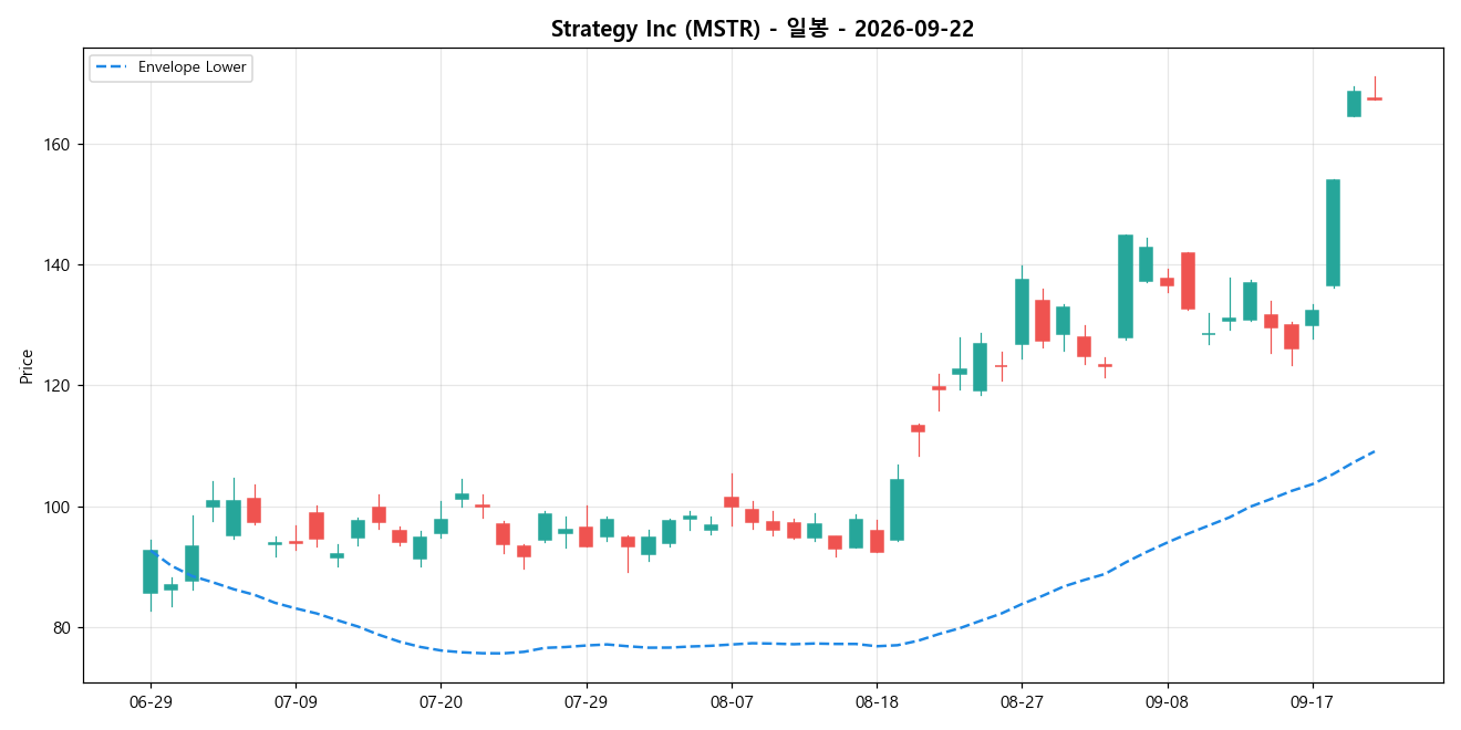 Strategy Inc 일봉 차트