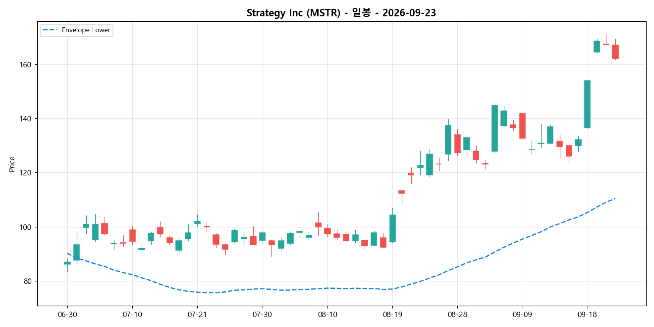 Strategy Inc 일봉 차트