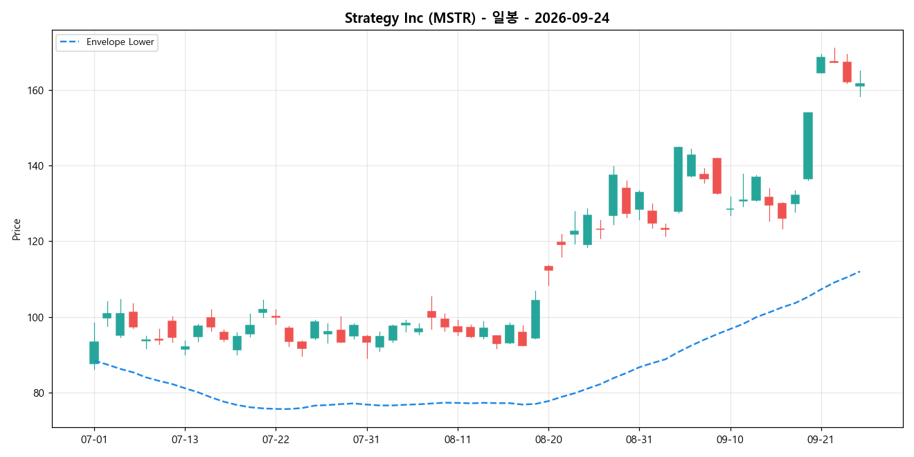 Strategy Inc 일봉 차트