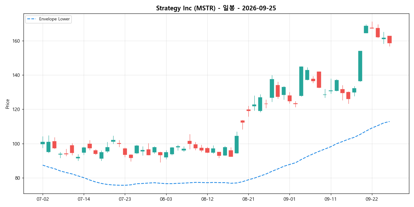 Strategy Inc 일봉 차트