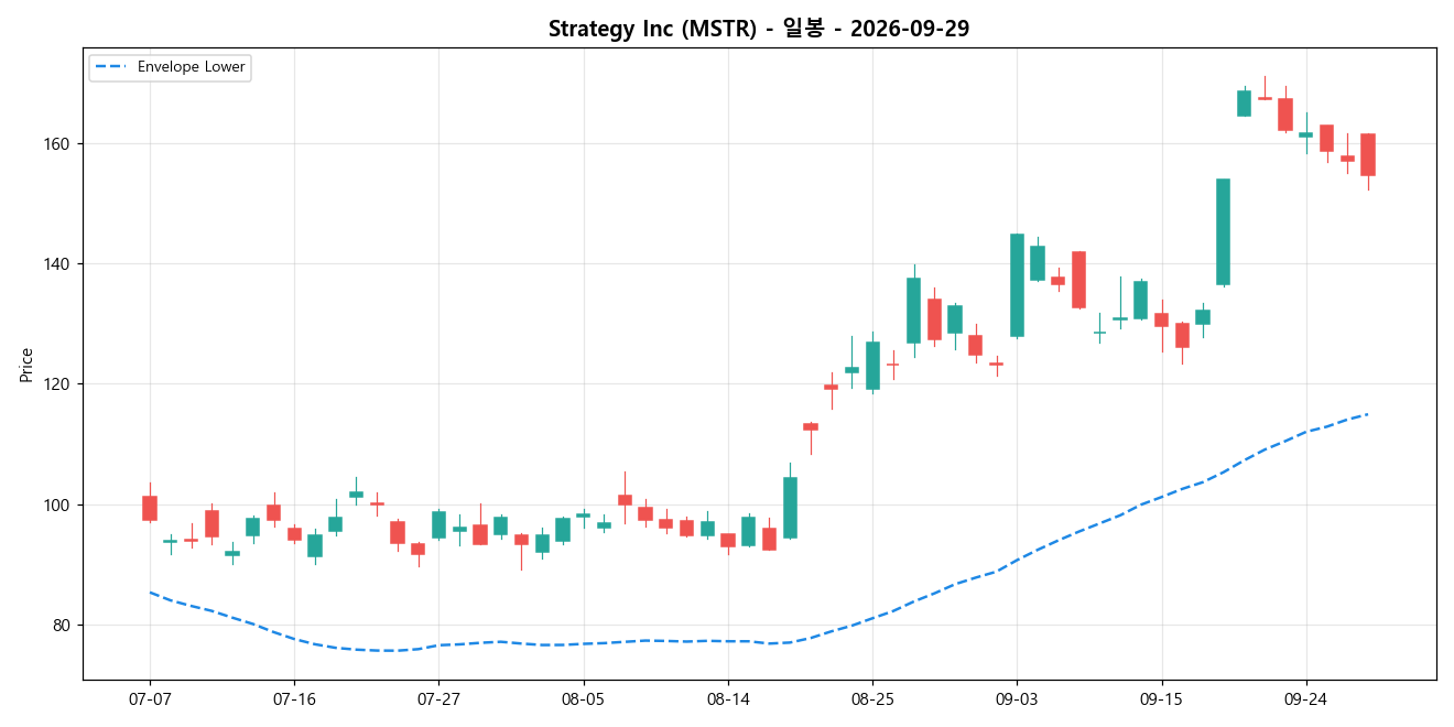 Strategy Inc 일봉 차트