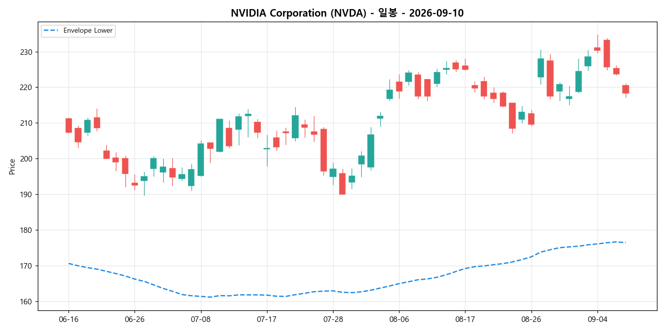 NVIDIA Corporation 일봉 차트