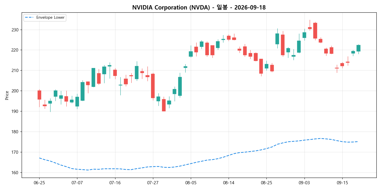 NVIDIA Corporation 일봉 차트