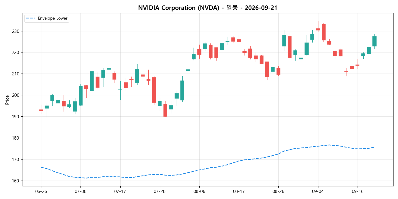 NVIDIA Corporation 일봉 차트