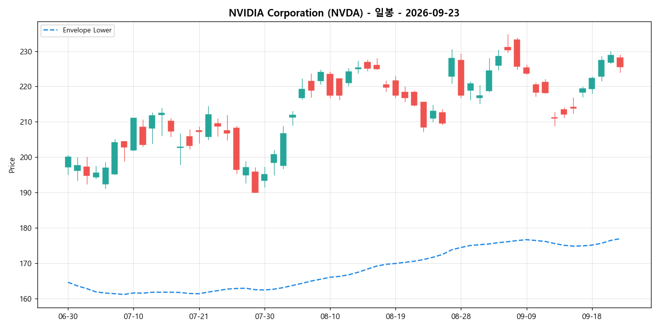 NVIDIA Corporation 일봉 차트