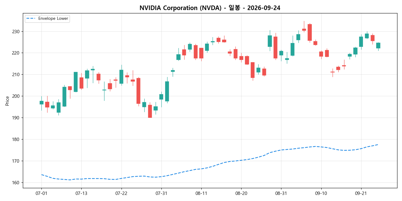 NVIDIA Corporation 일봉 차트