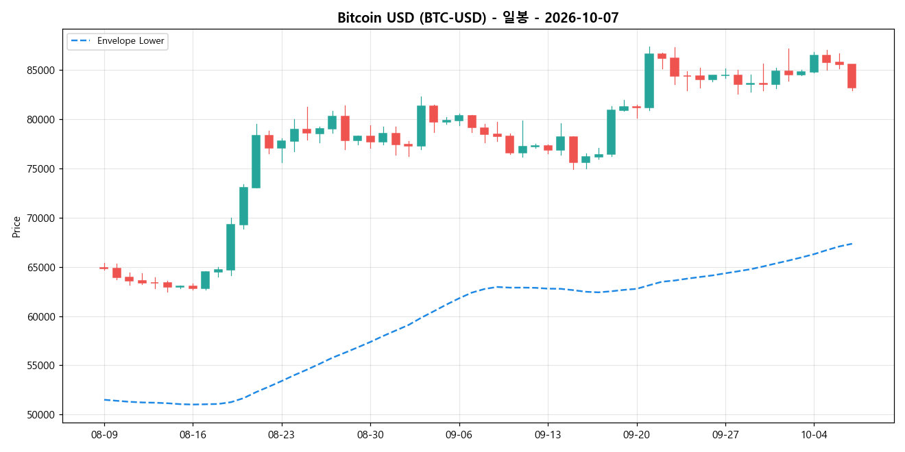 Bitcoin USD 일봉 차트