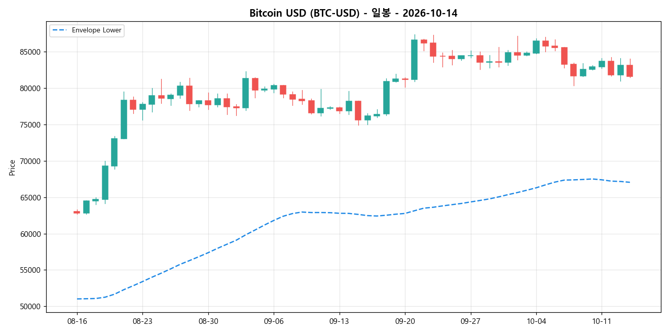 Bitcoin USD 일봉 차트