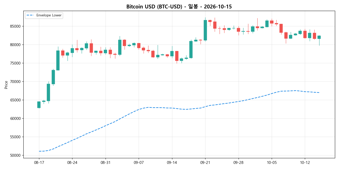 Bitcoin USD 일봉 차트