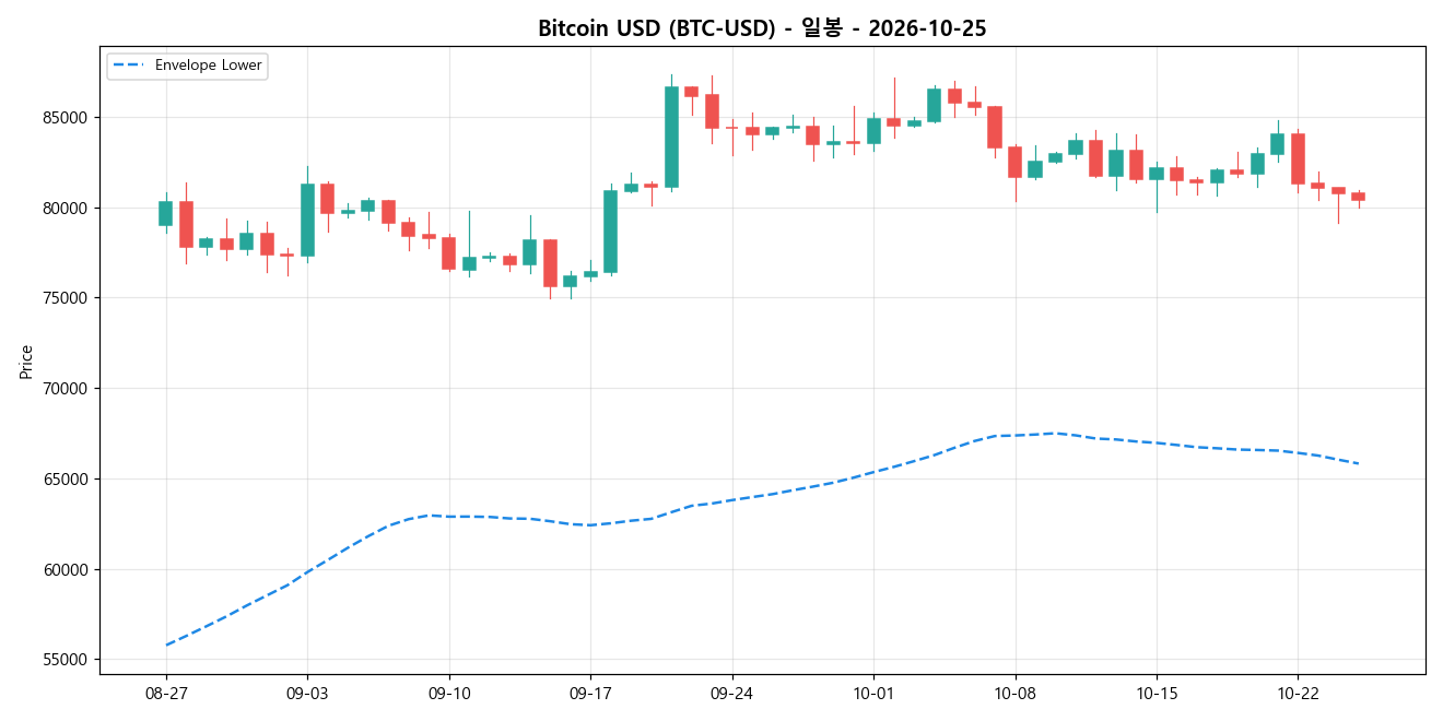 Bitcoin USD 일봉 차트