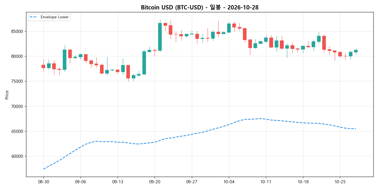 Bitcoin USD 일봉 차트
