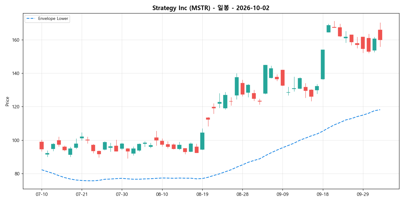 Strategy Inc 일봉 차트