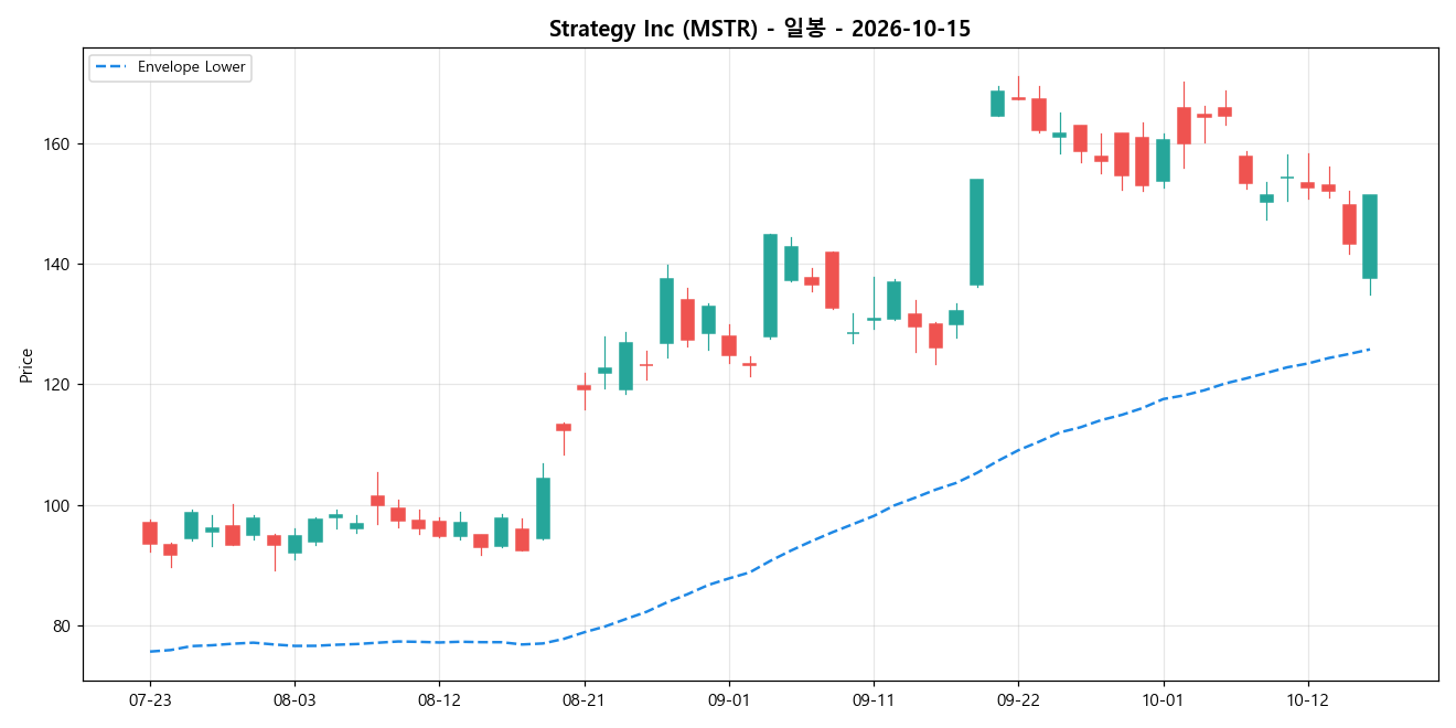 Strategy Inc 일봉 차트