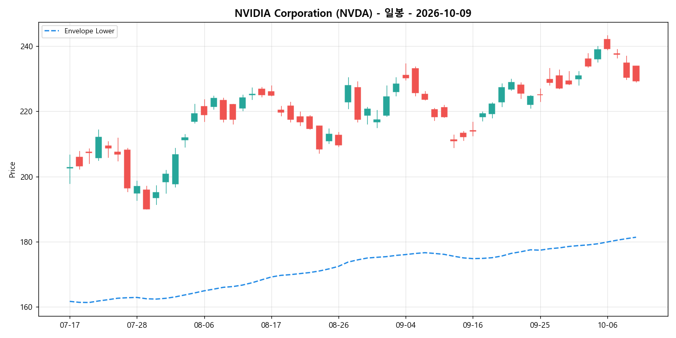 NVIDIA Corporation 일봉 차트