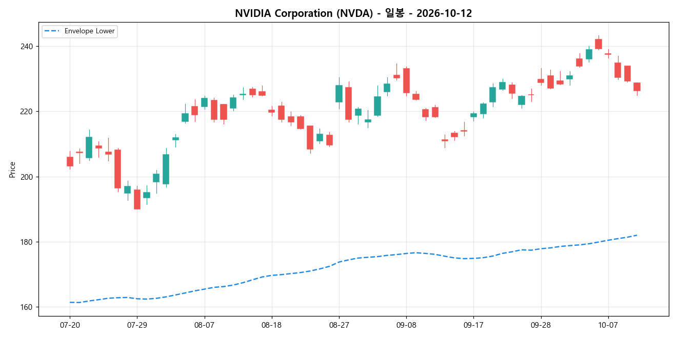 NVIDIA Corporation 일봉 차트