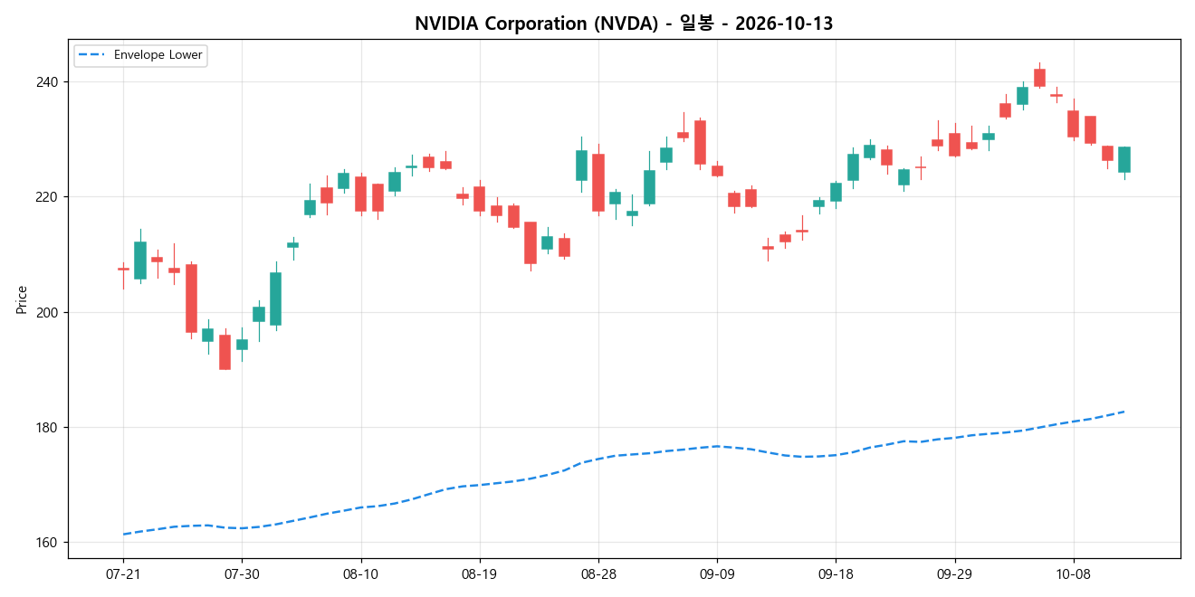 NVIDIA Corporation 일봉 차트