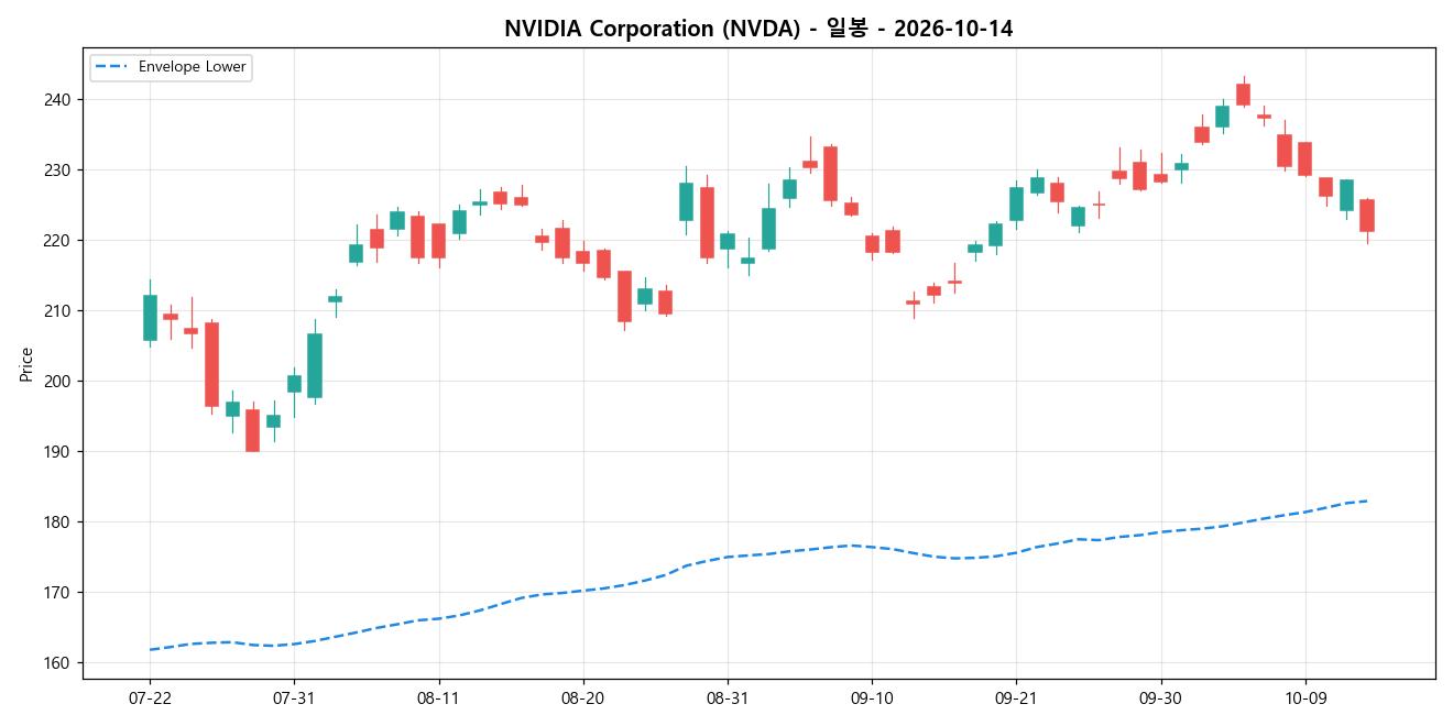 NVIDIA Corporation 일봉 차트